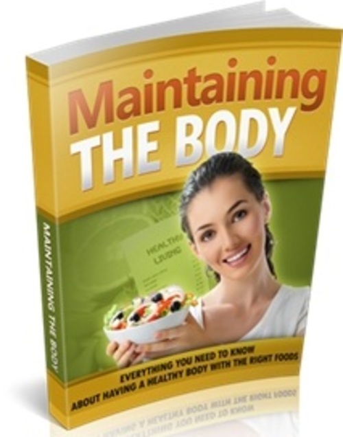 Product picture Maintaining The Body - eBook with MRR