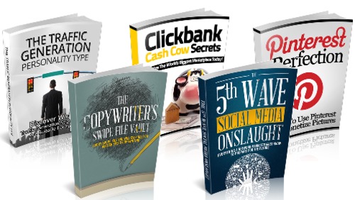 Product picture Marketing Package - 5 eBooks with MRR
