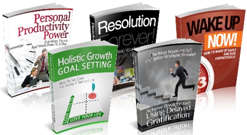 Product picture Productivity Package - 5 eBooks with MRR