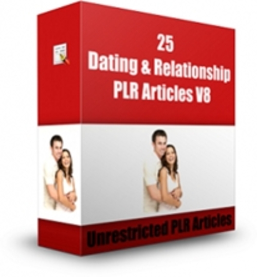Product picture Dating & Relationship PLR Articles V8 - Articles with PLR