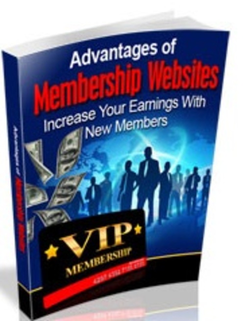 Product picture Advantages of Membership Websites - eBook with MRR 