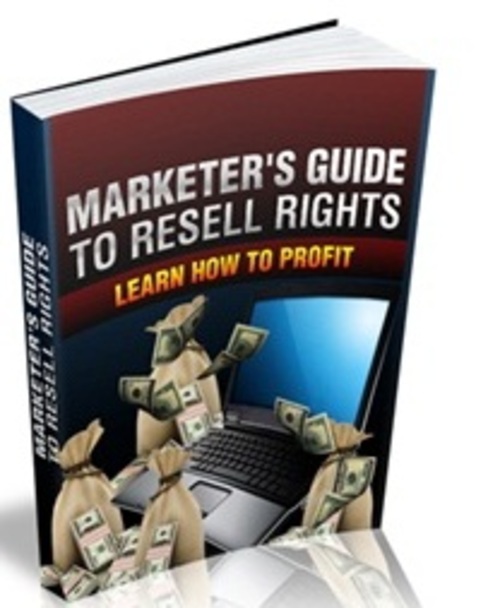 Product picture Marketers Guide To Resell Rights - eBook with MRR