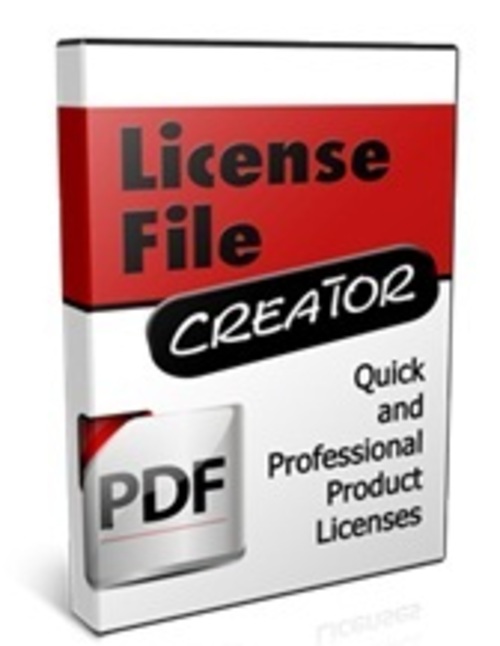 Product picture License File Creator - Software with MRR