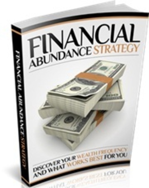 Product picture Financial Abundance Strategy - eBook with MRR