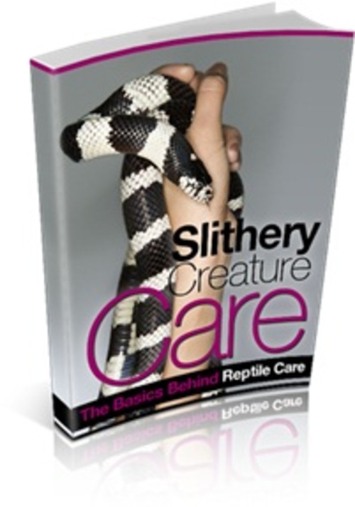 Product picture Slithery Creature Care - eBook & Report with MRR 