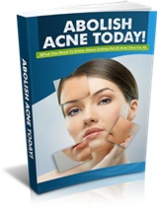 Product picture Abolish Acne - eBook & Report with MRR 