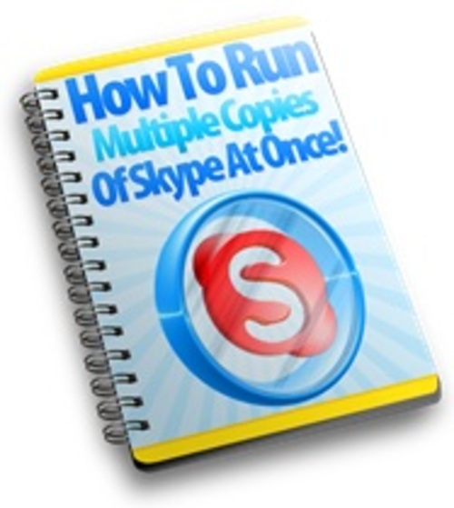 Product picture Run Skype Multiple Copies At Once - eBook with PLR 