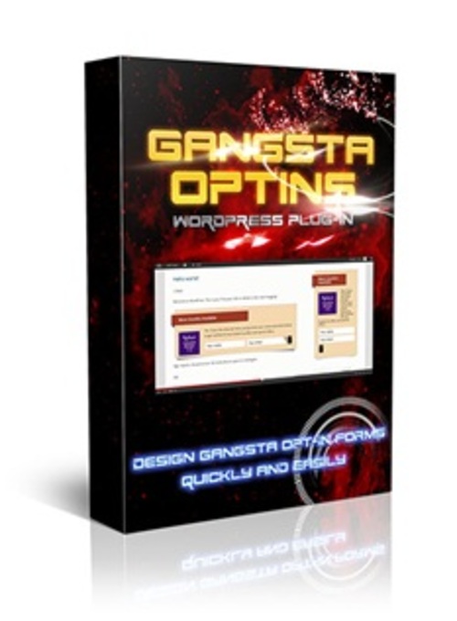 Product picture Gangsta Optins - WP Plugin with MRR 