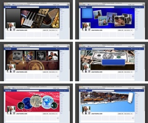 Product picture Facebook Timeline Covers V4 - Graphics with MRR