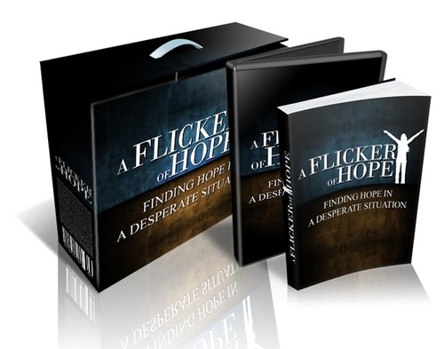Product picture A Flicker Of Hope - Package with MRR License