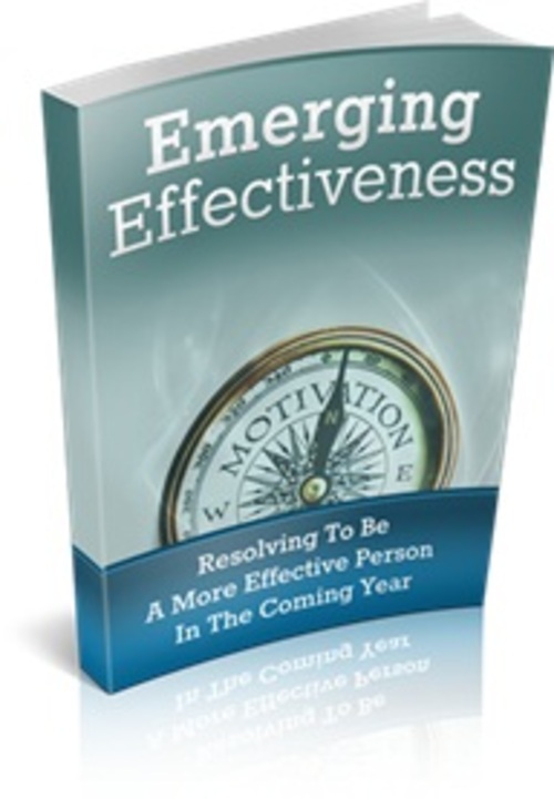 Product picture Emerging Effectiveness (eBook & Report with MRR License)