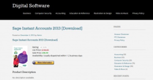 Product picture Digital Software Niche Store ( Blog with PLR License)
