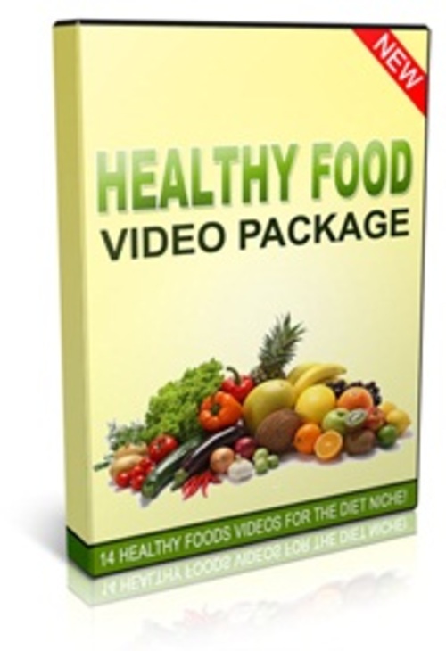 Product picture Healthy Food Videos ( Instruction Videos with PLR License)