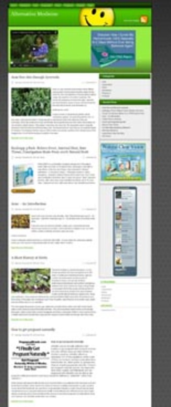 Product picture Alternative Medicine Niche Blog ( Wp Blog with PLR License)