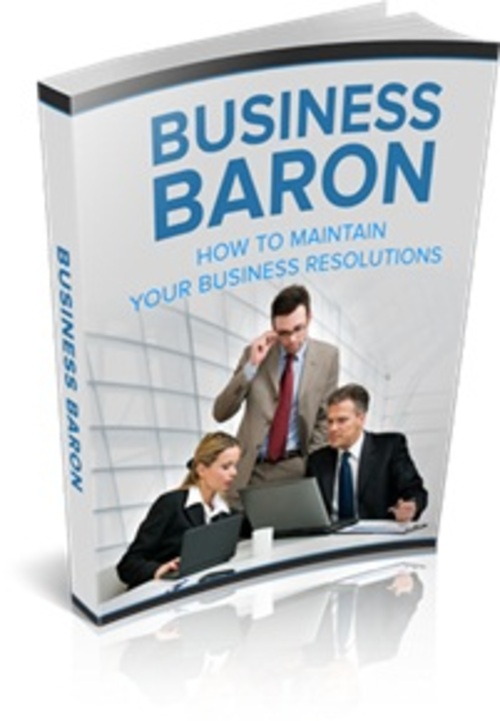 Product picture Business Baron (eBook with MRR License)