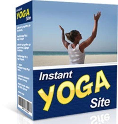 Product picture Instant Yoga Site ( Software with MRR License)