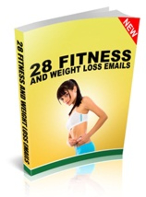 Product picture 28 Fitness and Weight Loss Emails with MRR