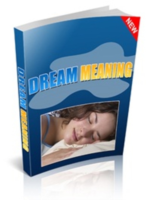Product picture Dream Meanings - eBook & Articles with RR License