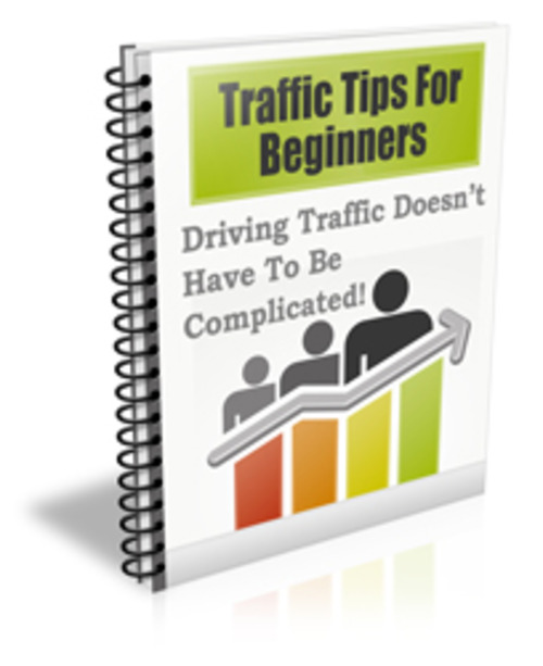 Product picture Traffic Tips for Beginners - Newsletter Package with PLR
