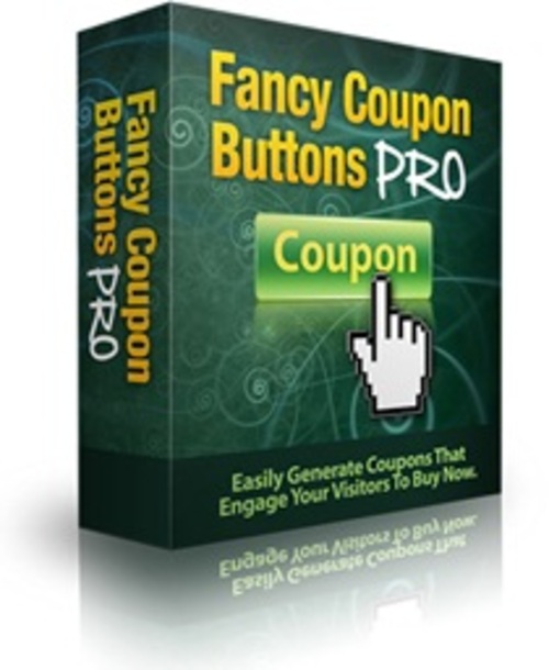 Product picture Fancy Coupon Buttons PRO - Software with MRR