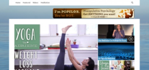 Product picture Meditation Yoga Blog - WP Blog with PLR