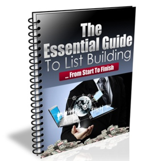 Product picture The Essential Guide To List Building - eBook with MRR License