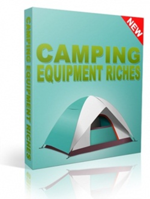 Product picture Camping Equipment Profits - Package with RR License