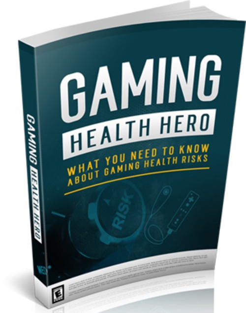 Product picture Gaming Health Hero - eBook with MRR License