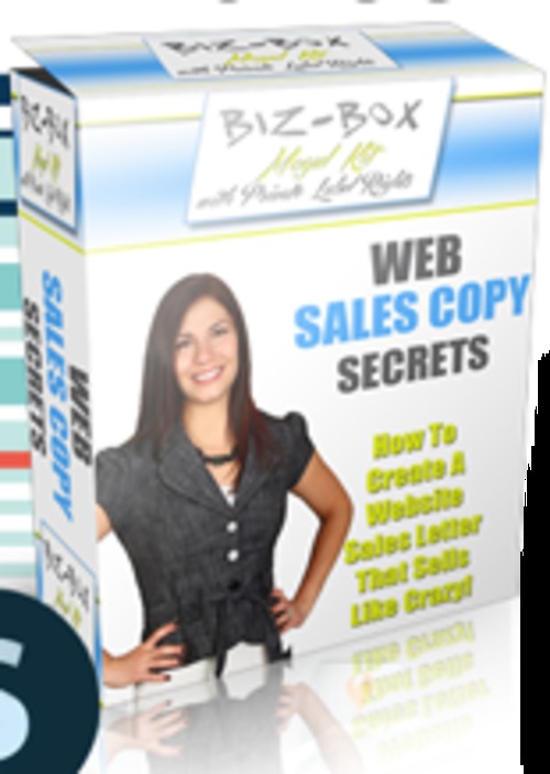 Product picture Web Sales Copy Secrets - eBook with RR License