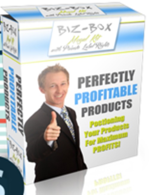 Product picture Perfectly Profitable Products - eBook with RR License