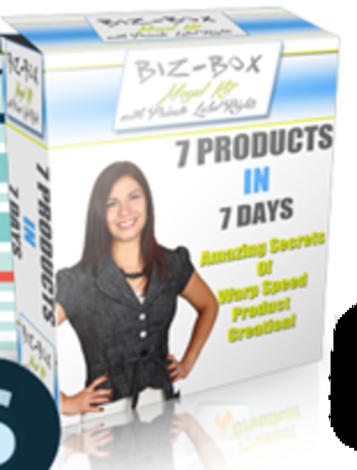 Product picture 7 Products In 7 Days - eBook with RR License