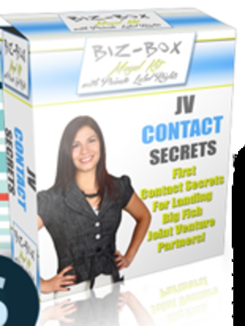 Product picture JV Contact Secrets - eBook with RR License