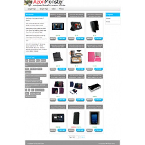 Product picture AzonMonster WP Theme - with PLR License