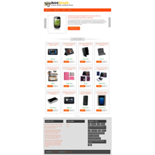 Product picture AzonSimple WP Theme - with PLR License