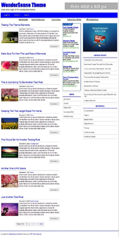 Product picture WonderSense WP Theme - with MRRLicense