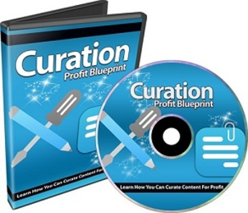Product picture Curation Profit Blueprint - Instruction Videos with RR License