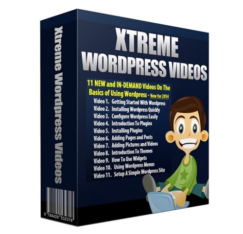 Product picture Xtreme WordPress Videos V3 - Instruction Videos with PLR