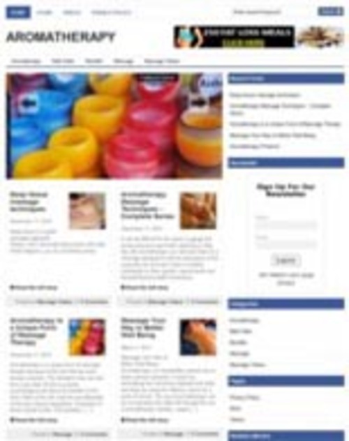 Product picture Aromatherapy Niche Blog