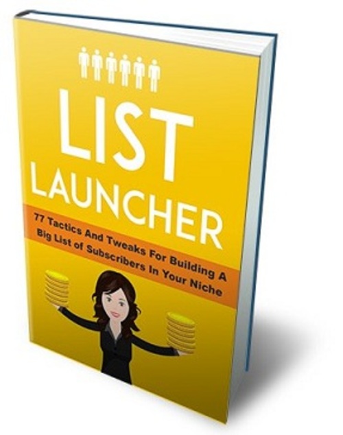 Product picture List Launcher - eBook with MRR