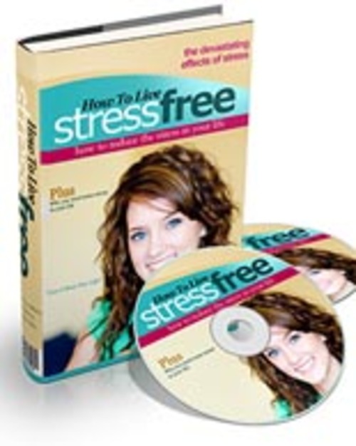 Product picture How To Live Stress Free - Audio eBook with PLR