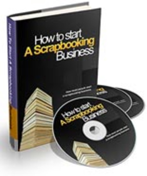 Product picture How To Start A Scrapbooking Business - Audio eBook with PLR