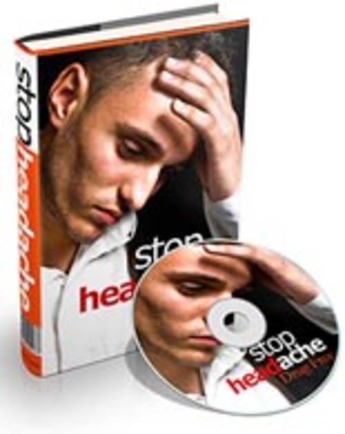 Product picture Stop Headaches Drug Free - Audio eBook with PLR