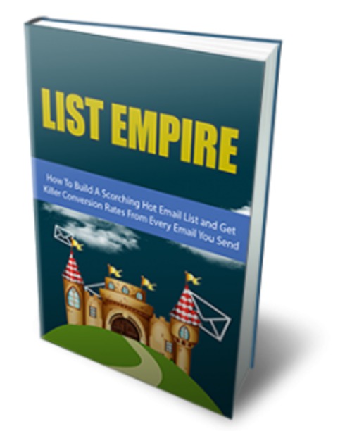 Product picture List Empire - eBook with MRR