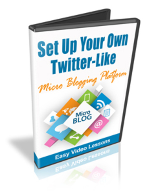 Product picture Set Up Your Own Twitter Like