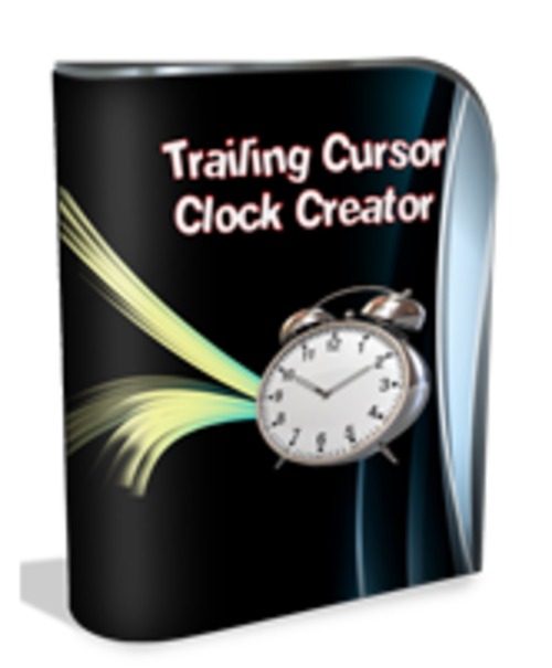 Product picture Trailing Clock Cursor Maker - Script with MRR